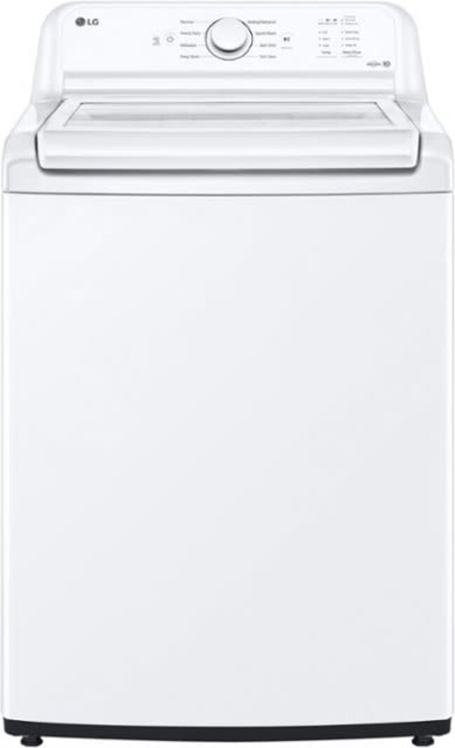 LG WT6105CW  (NIB) 4.1 Cu. Ft. Smart Top Load Washer with SlamProof Glass Lid - White