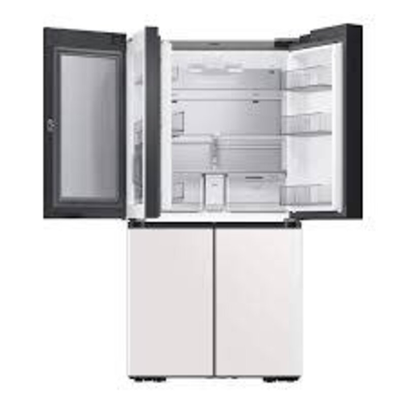 Samsung *Samsung RF23CB9900QK BESPOKE 22.5 cu. ft. 4-Door Flex Counter Depth Smart Refrigerator with Family Hub+ - Charcoal Glass Top