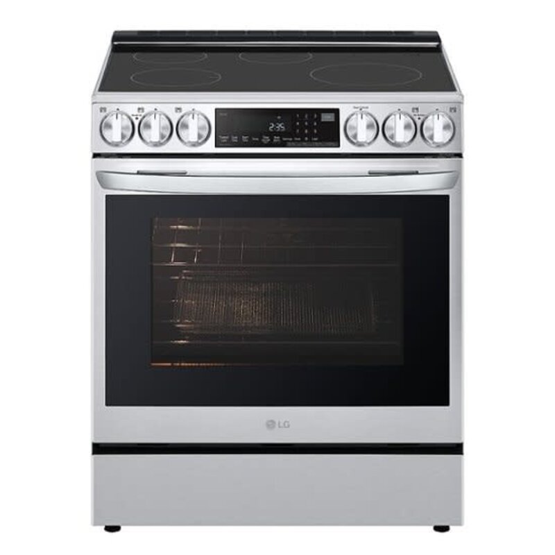 LG *LG LSIL6336F  6.3 Cu. Ft. Slide-In Electric Induction True Convection Range with EasyClean and Air Fry - Stainless Steel