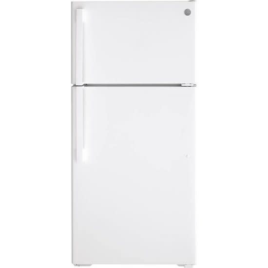 GE *GTE16DTNRWW 15.6 Cu. Ft. Top-Freezer Refrigerator - White