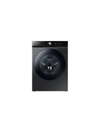 Samsung *WF53BB8700AV Bespoke 5.3 cu. ft. Ultra-Capacity Smart Front Load Washer in Brushed Black with Super Speed Wash and AI Smart Dial