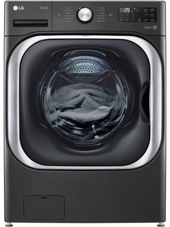 LG *WM8980HVA 5.2 cu. ft. Mega Capacity Smart wi-fi Enabled Front Load Washer with TurboWash and Built-In Intelligence