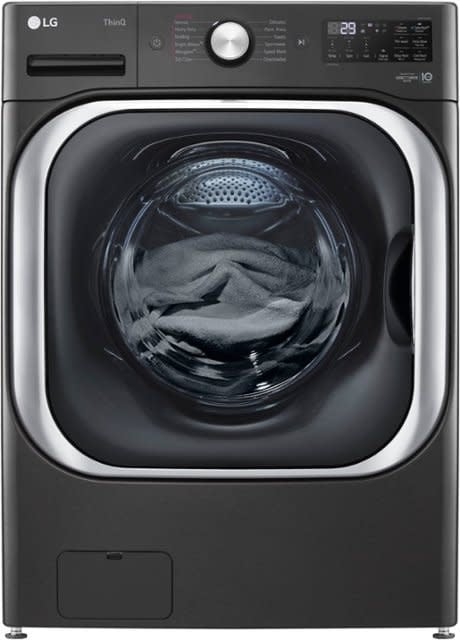 LG *LG WM8980HVA 5.2 cu. ft. Mega Capacity Smart wi-fi Enabled Front Load Washer with TurboWash and Built-In Intelligence