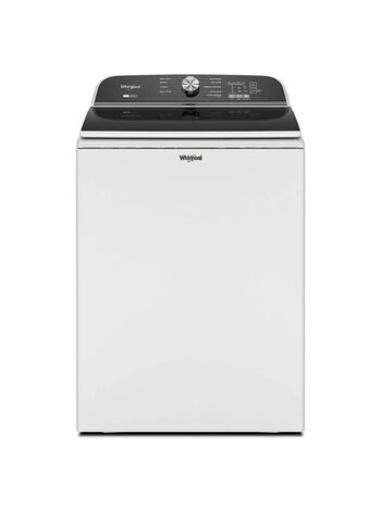 Whirlpool *Whirlpool WTW6157PW 5.3 Cu. Ft. High Efficiency Top Load Washer with 2 in 1 Removable Agitator - White