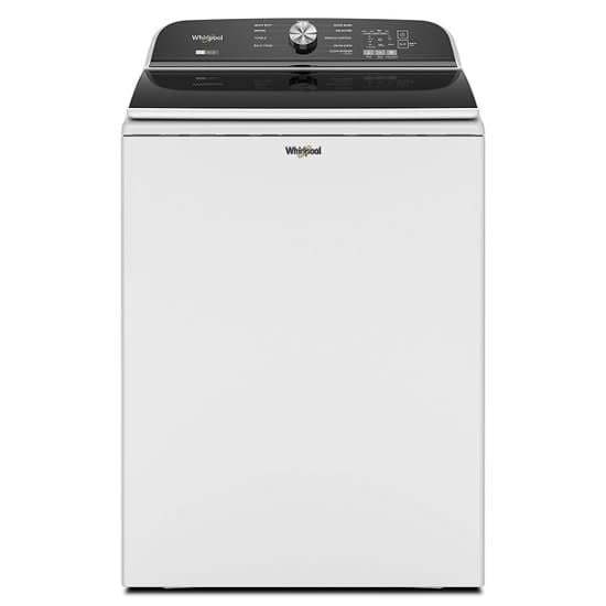 Whirlpool *WTW6157PW 5.3 Cu. Ft. High Efficiency Top Load Washer with 2 in 1 Removable Agitator - White