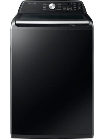 Samsung *WA47CG3500AV 4.7 cu.ft. LarCapacity Smart Top Load Washer with Active WaterJet in Brushed Black