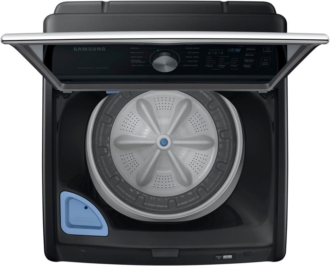 Samsung *WA47CG3500AV 4.7 cu.ft. Large Capacity Smart Top Load Washer with Active WaterJet in Brushed Black