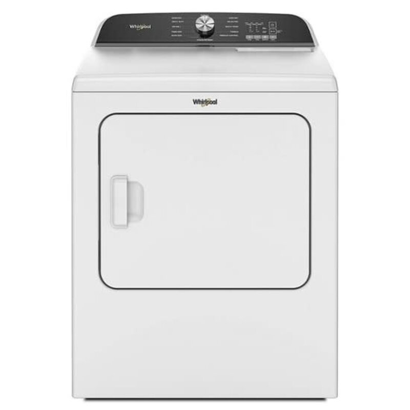 Whirlpool *WGD6150PW 7-cu ft Side Swing DoorSteam Cycle Gas Dryer (White)
