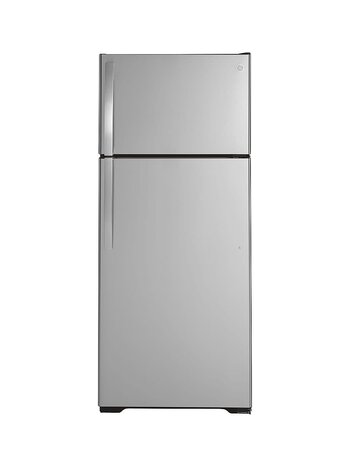 GE *GTS18HYNRFS 17.5 Cu. Ft. Top-Freezer Refrigerator - Stainless Steel