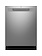GE *GDP670SYVFS 24 in. Fingerprint Resistant Stainless Top Control Built-In Tall Tub Dishwasher with 3rd Rack, Bottle Jets, 45 dBA