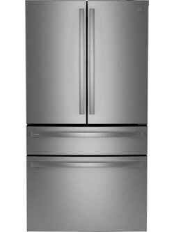 GE *PGE29BYTFS  - GE Profile Standard-Depth 28.7-cu ft 4 -Door Smart Compatible French Door Refrigerator with Ice Maker with Water Dispenser ( Fingerprint-resistant Stainless Steel ) ENERGY STAR Certified