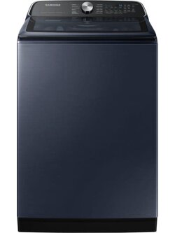 Samsung *WA54CG7150AD  5.4 cu. ft. Smart Top Load Washer with Pet Care Solution and Super Speed Wash in Brushed Navy Blue