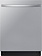 Samsung *DW80CG5451SR Samsung Top Control 24-in Smart Built-In Dishwasher With Third Rack (Fingerprint Resistant Stainless Steel) ENERGY STAR, 46-dBA