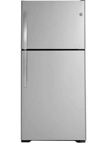 GE *GE GTS22KYNRFS  21.9 Cu. Ft. Garage-Ready Top-Freezer Refrigerator - Stainless Steel