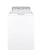 GE *GTW490ACJWS  STAR® 4.4 cu. ft.  stainless steel capacity top load washer