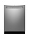 GE *GDF670SYVFS  24 in. Fingerprint Resistant Front Control with Stainless Steel Interior Dishwasher with Sanitize Cycle