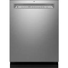 GE *GDF670SYVFS  24 in. Fingerprint Resistant Front Control with Stainless Steel Interior Dishwasher with Sanitize Cycle