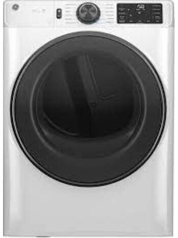 GE *GFD65ESSVWW  7.8 cu.ft. vented Front Load Electric Dryer in White with Steam and Sanitize