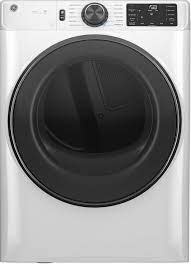 GE *GFD65ESSVWW  7.8 cu.ft. vented Front Load Electric Dryer in White with Steam and Sanitize