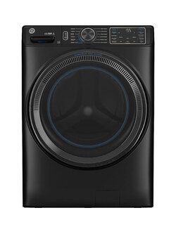 GE *GFW655SPVDS 5.0 Cu. Ft. Stackable Smart Front Load Washer with Steam and SmartDispense - Carbon Graphite