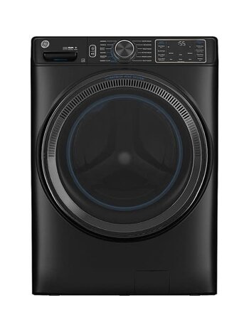 GE *GFW655SPVDS 5.0 Cu. Ft. Stackable Smart Front Load Washer with Steam and SmartDispense - Carbon Graphite