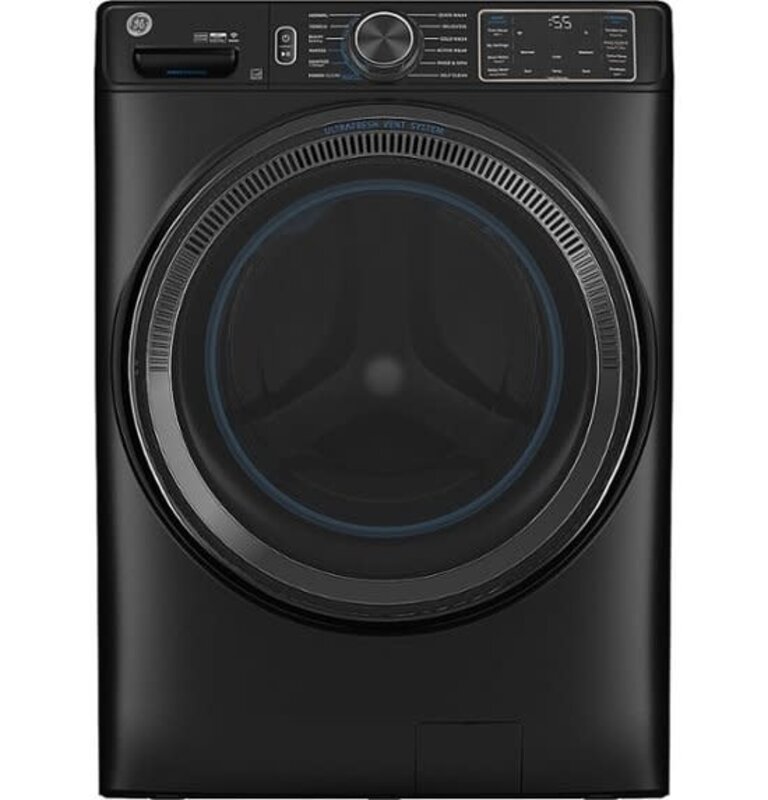 GE *GE GFW655SPVDS 5.0 cu.ft. Smart Front Load Washer in Carbon Graphite with Steam, UltraFresh Vent System, and Microban Technology