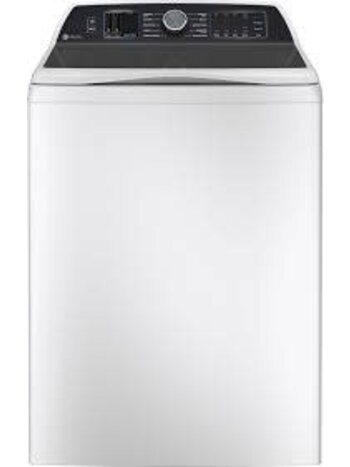GE *PTW705BSTWS Profile - 5.3 Cu Ft High Efficiency Smart Top Load Washer with Smarter Wash Technology, Easier Reach & Microban Technology - White