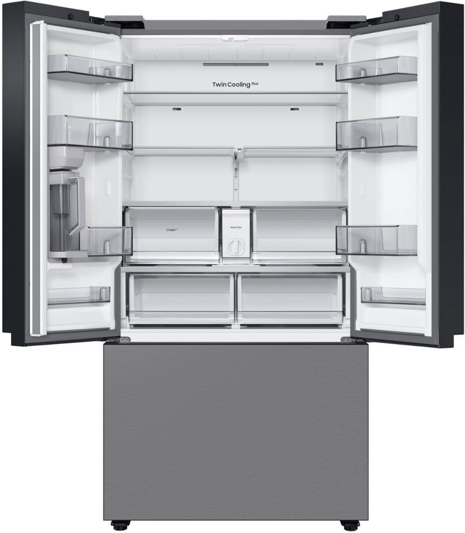 Samsung *RF24BB6200QL Samsung 24-cu ft Counter-depth Smart French Door Refrigerator with Dual Ice Maker (Stainless Steel- All Panels