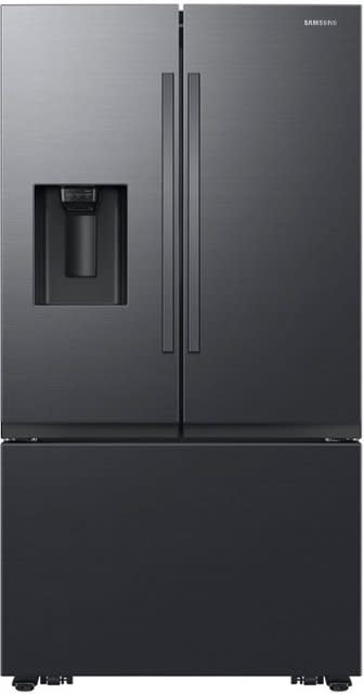 Samsung *Samsung RF32CG5400MT 31 cu. ft. Mega Capacity 3-Door French Door Refrigerator with Four Types of Ice in Matte Black Steel