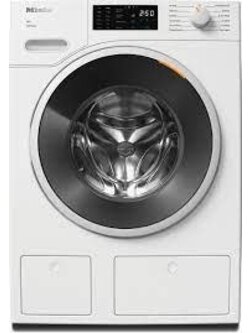 Miele *WWD660  W1 Series TwinDos 2.26-cu ft High Efficiency Stackable Steam Cycle Smart Front-Load Washer (Lotus White) ENERGY STAR