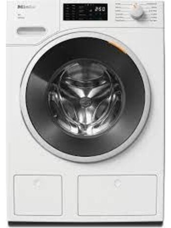 Miele *Miele WWD660  W1 Series TwinDos 2.26-cu ft High Efficiency Stackable Steam Cycle Smart Front-Load Washer (Lotus White) ENERGY STAR