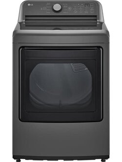 LG *DLG7151M 7.3 Cu. Ft. Smart Gas Dryer with Sensor Dry - Middle Black