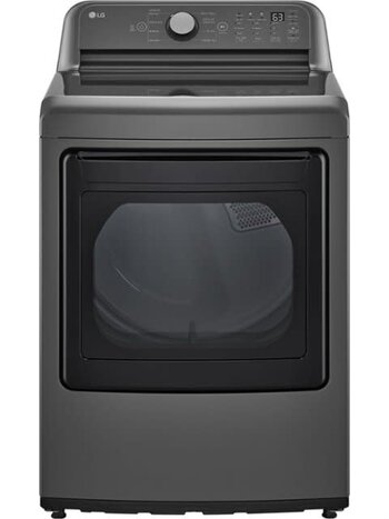 LG *DLG7151M 7.3 Cu. Ft. Smart Gas Dryer with Sensor Dry - Middle Black