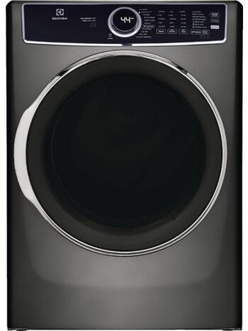 Electrolux *ELFE7637AT  8-cu ft Stackable Steam Cycle Electric Dryer (Titanium) ENERGY STAR
