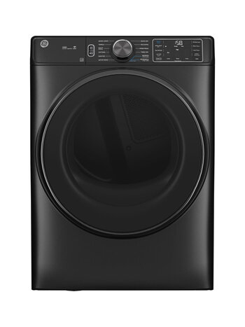 GE *GFD65ESPVDS 7.8 cu.ft. Smart Front Load Electric Dryer in Carbon Graphite with Steam and Sanitize