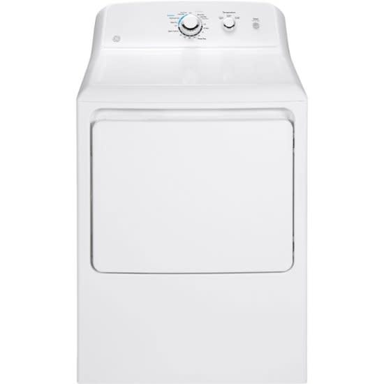 GE *GTX33GASKWW 6.2 Cu. Ft. Gas Dryer - White