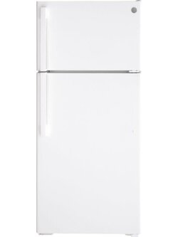 GE *GTS17DTNRWW  16.6 Cu. Ft. Top-Freezer Refrigerator - White
