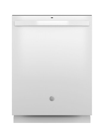 GE *GDT550PGRWW Dry Boost Top Control 24-in Built-In Dishwasher (White) ENERGY STAR, 52-dBA