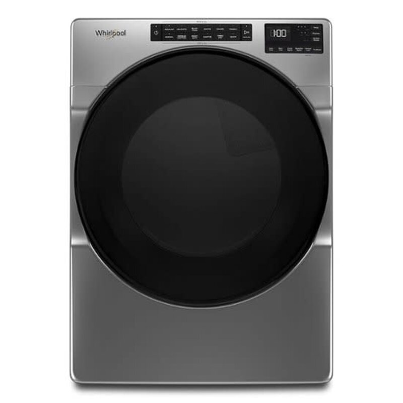 Whirlpool *WED5605MC  7.4 Cu. Ft. Stackable Electric Dryer with Wrinkle Shield - Chrome Shadow