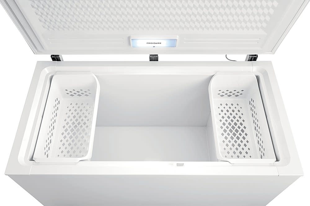 Frigidaire FFCL1542AW 14.8 cu. ft. Manual Defrost Chest Freezer with LED Light