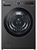 LG *WM6998HBA 5.0 cu. ft. Mega Capacity Smart Front Load Electric All-in-One Washer Dryer Combo with TurboWash360 WiFi in Black Steel