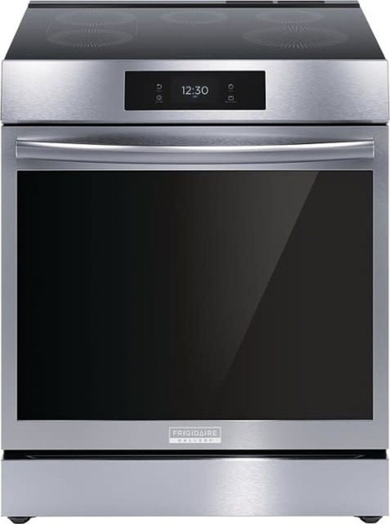 Frigidaire *GCFI3060BF 30 in. 6.2 cu. ft. 5 Element Slide-In Induction Range in Smudge-Proof Stainless Steel with Total Convection and Air Fry