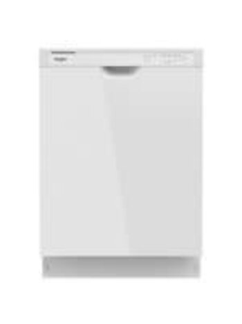 Whirlpool *WDF341PAPW Front Control 24-in Built-In Dishwasher (White) ENERGY STAR, 57-dBA