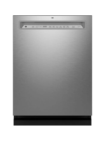 GE *GDF650SYVFS  24 in. Fingerprint Resistant Stainless Front Control Built-In Tall Tub Dishwasher with Dry Boost, 3rd Rack, and 47dBA