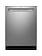 GE *GDF650SYVFS  24 in. Fingerprint Resistant Stainless Front Control Built-In Tall Tub Dishwasher with Dry Boost, 3rd Rack, and 47dBA