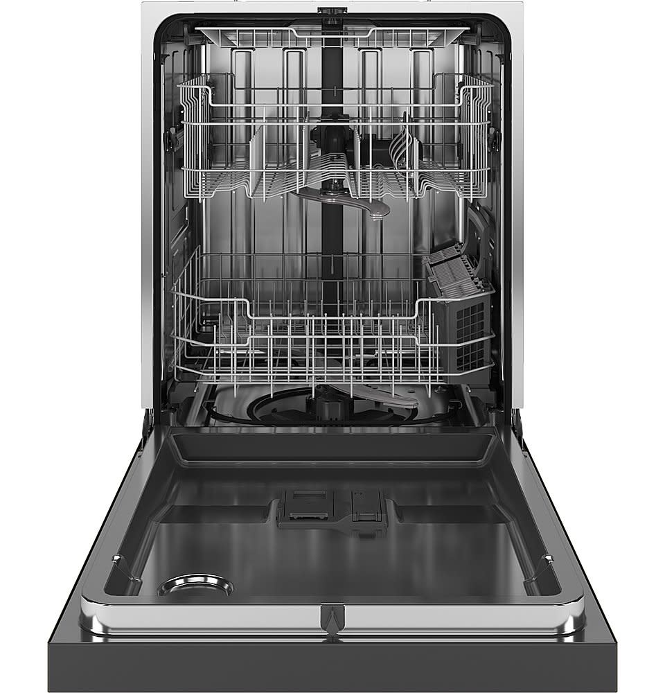 GE *GDF650SYVFS  24 in. Fingerprint Resistant Stainless Front Control Built-In Tall Tub Dishwasher with Dry Boost, 3rd Rack, and 47dBA