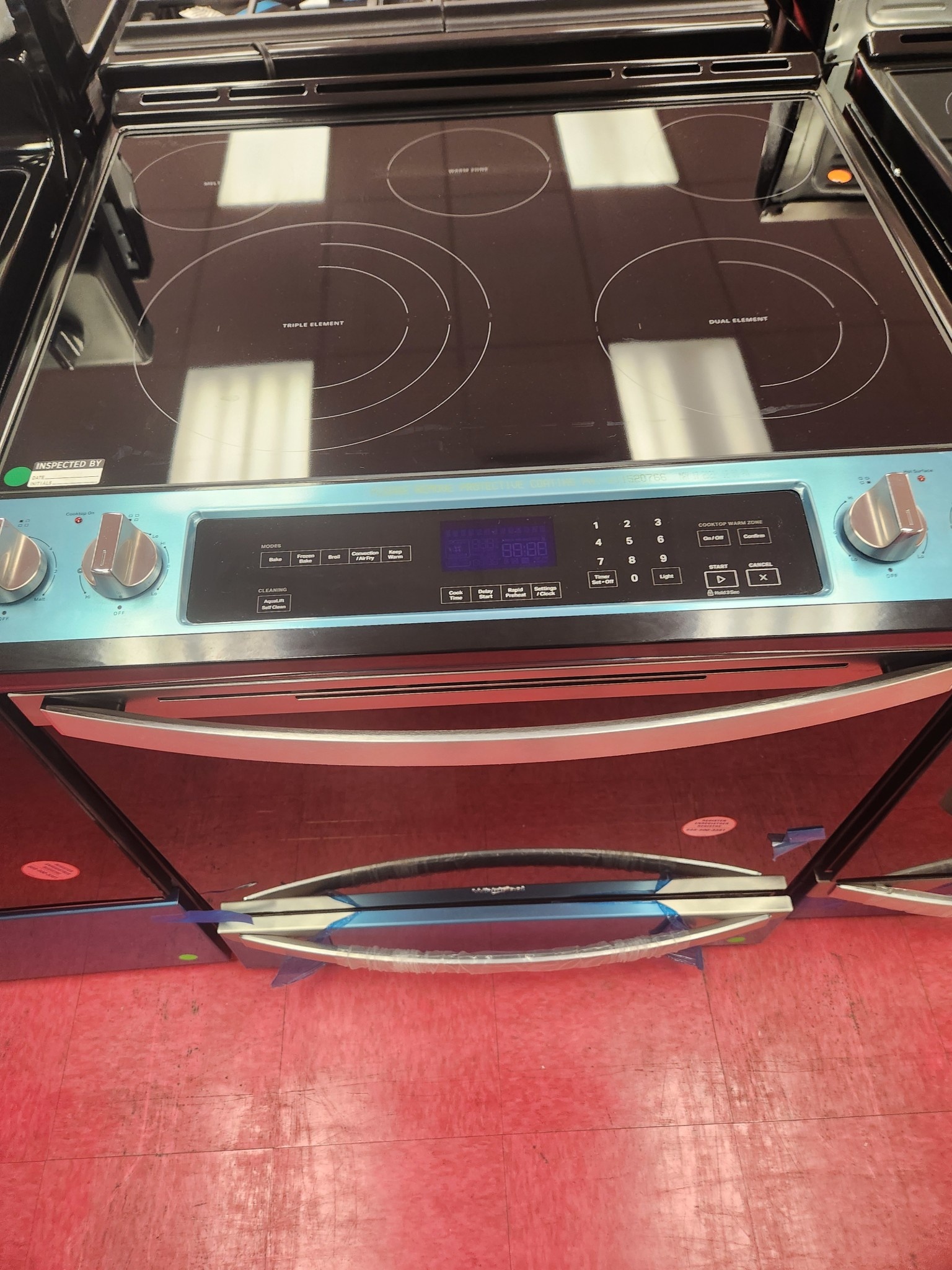 Whirlpool **WEE745H0LZ Clearance 6.4 Cu. Ft. Slide-In Range - Fingerprint Resistant Stainless Steel