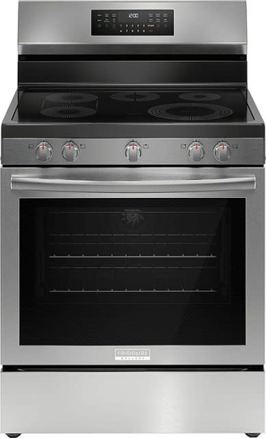 Frigidaire *GCRE3060BF 30 in 5 Element Freestanding Range in Stainless Steel with True Convection and Air Fry