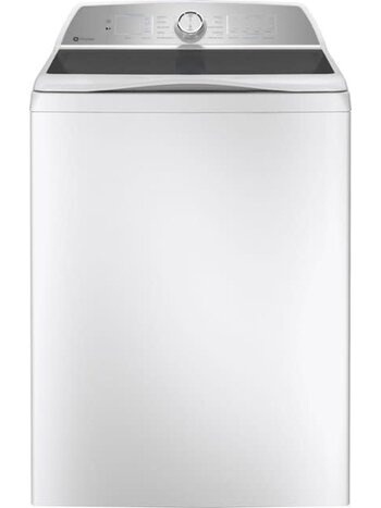 GE *PTW605BSRWS Profile 4.9-cu ft High Efficiency Agitator Smart Top-Load Washer (White) ENERGY STAR