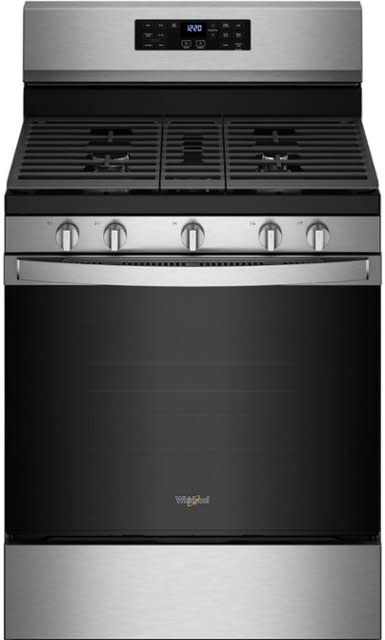 Whirlpool *WFG550S0LZ 5.0 cu.ft. Freestanding Gas Range with Air Fry in Fingerprint Resistant Stainless Steel
